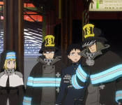 Shinra meeting fire force company 8